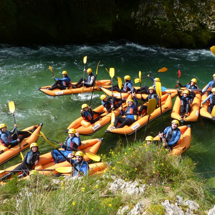Canoa y Kayak Cares y Deva - Picos Europa